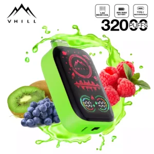 Latest Model Vhill FULL SCREEN 32000 Puffs with 5 Nicotine and 1.0 Ohm Mesh Coil–Wholesale Bulk Purchase Available 7