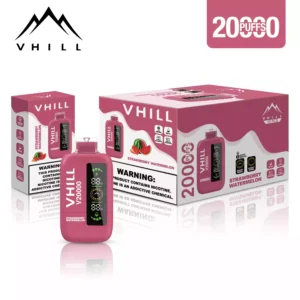 New VHILL 20000 Puffs Disposable Vape with 5 Nicotine Rechargeable with TYPE C Charging Bulk Purchase Available 11