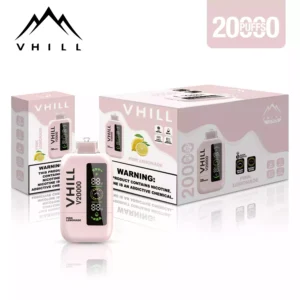 New VHILL 20000 Puffs Disposable Vape with 5 Nicotine Rechargeable with TYPE C Charging Bulk Purchase Available 12