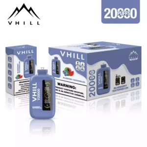 New VHILL 20000 Puffs Disposable Vape with 5 Nicotine Rechargeable with TYPE C Charging Bulk Purchase Available 2