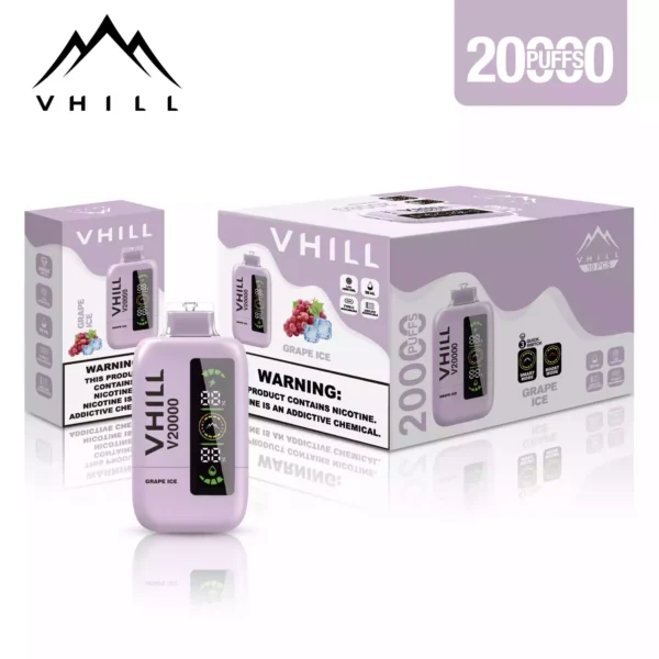 New VHILL 20000 Puffs Disposable Vape with 5 Nicotine Rechargeable with TYPE C Charging Bulk Purchase Available 4