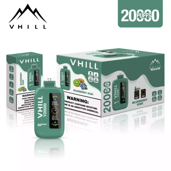 New VHILL 20000 Puffs Disposable Vape with 5 Nicotine Rechargeable with TYPE C Charging Bulk Purchase Available 5