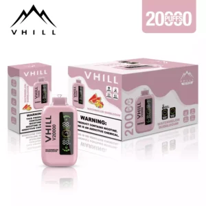 New VHILL 20000 Puffs Disposable Vape with 5 Nicotine Rechargeable with TYPE C Charging Bulk Purchase Available 6