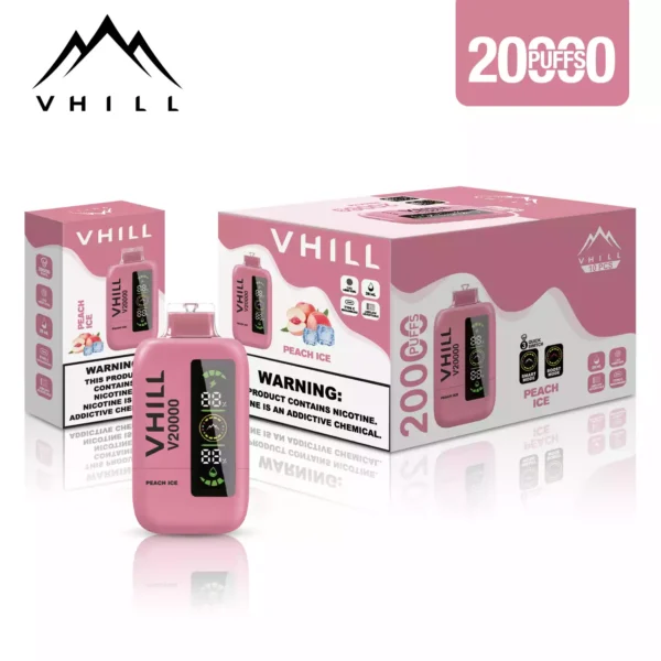 New VHILL 20000 Puffs Disposable Vape with 5 Nicotine Rechargeable with TYPE C Charging Bulk Purchase Available 7