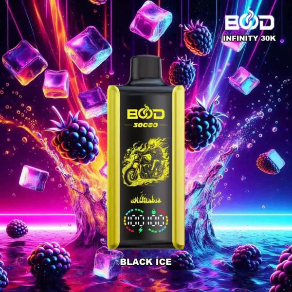 Silmapaistev BOOD Infinity 30000 Puffs ühekordselt kasutatav vape koos 650mAh laetava akuga ja 20 ml E vedelikku hulgimüügiks 10