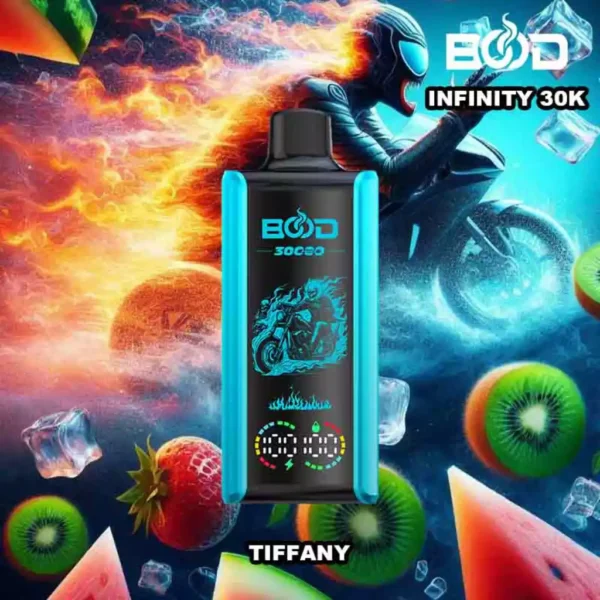 Silmapaistev BOOD Infinity 30000 Puffs ühekordselt kasutatav vape koos 650mAh laetava akuga ja 20 ml E vedelik hulgimüügiks 3