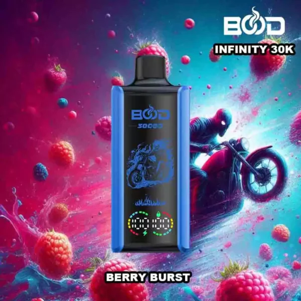 Silmapaistev BOOD Infinity 30000 Puffs ühekordselt kasutatav vape koos 650mAh laetava akuga ja 20 ml e vedelik hulgimüügiks 4