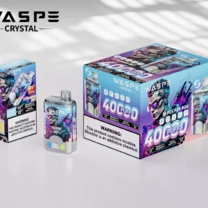 Trendiv herilane Crystal 40000 Puffs ühekordselt kasutatav vape 32ml E vedelik 850 mAh akuga 0 2 5 Nikotiin on saadaval hulgimüügiks kasutatav Vape Direct tehase ost 34