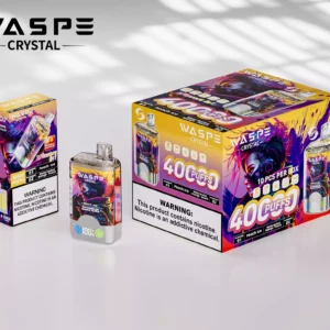 Trendiv herilane Crystal 40000 Puffs ühekordselt kasutatav vape 32ml e vedelik 850 mAh akuga 0 2 5 Nikotiin saadaval hulgimüügiks kasutatav Vape Direct tehase ost 36