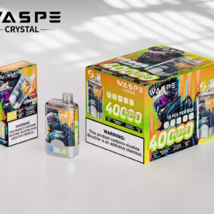 Trendiv herilane Crystal 40000 Puffs ühekordselt kasutatav vape 32ml E vedelik 850 mAh akuga 0 2 5 Nikotiin on saadaval hulgimüügiks kasutatav Vape Direct tehase ost 37