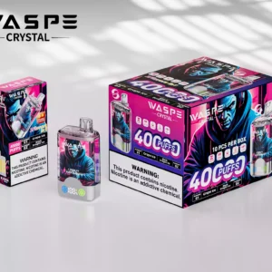 Trendiv herilane Crystal 40000 Puffs ühekordselt kasutatav vape 32ml E vedelik 850 mAh akuga 0 2 5 Nikotiin saadaval hulgimüügiks kasutatav Vape Direct tehase ost 38