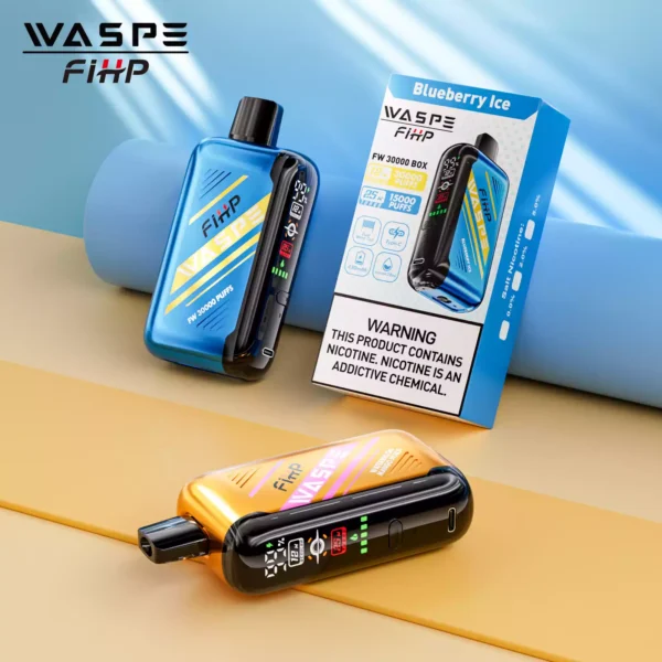 Värde för pengarna waspe fw 30000 puffs engångsvape med 0 procent 2 procent 5 procent nikotin 850 mAh batteri 28 ml eliquid justerbar luftflöde direkt fabrik grossist 14