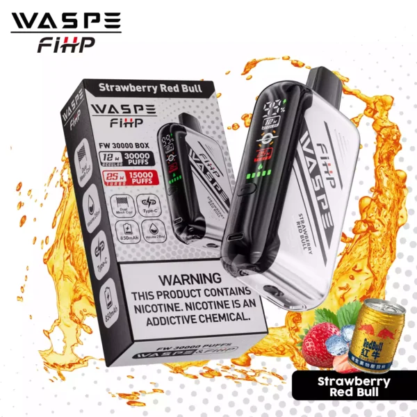 Värde för pengarna waspe fw 30000 puffs engångsvape med 0 procent 2 procent 5 procent nikotin 850 mAh batteri 28 ml eliquid justerbar luftflöde direkt fabrik grossist 19