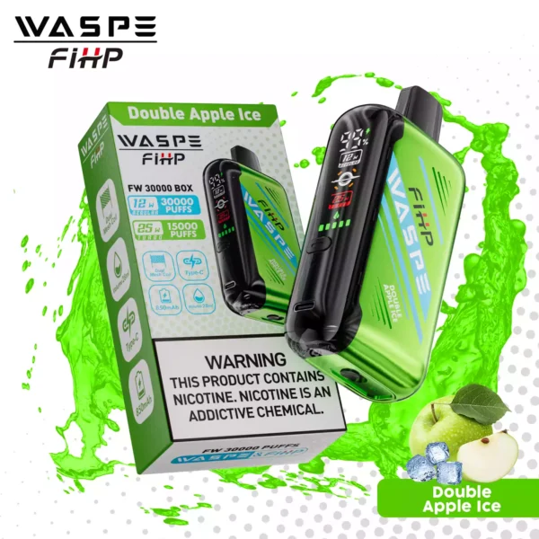 Värde för pengarna waspe fw 30000 puffs engångsvape med 0 procent 2 procent 5 procent nikotin 850 mAh batteri 28 ml eliquid justerbar luftflöde direkt fabrik grossist 38