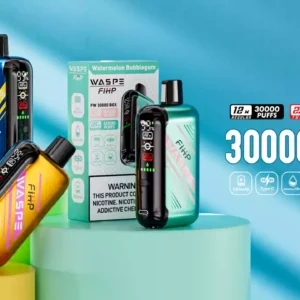 Value For Money WASPE FW 30000 PUFFS Disposable Vape With 0 Percent 2 Percent 5 Percent Nicotine 850mAh Battery 28ml ELiquid Adjustable Airflow Direct Factory Wholesale 47