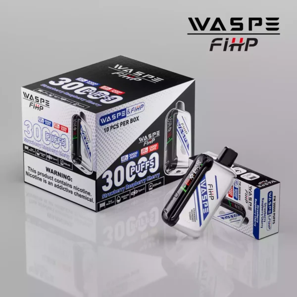 Värde för pengarna waspe fw 30000 puffs engångsvape med 0 procent 2 procent 5 procent nikotin 850 mAh batteri 28 ml eliquid justerbar luftflöde direkt fabrik grossist 51