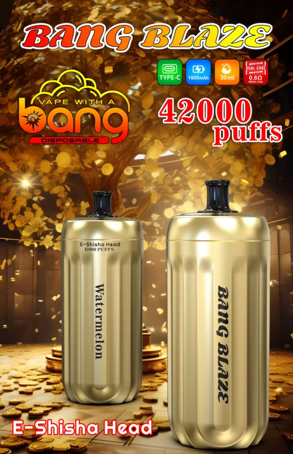 Affordable BANG 42000 BLAZE Disposable Vape 30ml E Liquid 0% 2% 5% Nicotine 1000mAh Battery Direct From Source Factory Bulk Wholesale Deals (8)