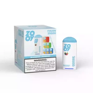 Best Selling Zooy Firzen 35000 Puffs Disposable Vape With 650mAh Battery 10 Plus 10 Dual Mesh Coil Three Color RGB Light Adjustable Ice And Nicotine Levels Type C Rechargeable Wholesale 2