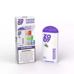 Best Selling Zooy Firzen 35000 Puffs Disposable Vape With 650mAh Battery 10 Plus 10 Dual Mesh Coil Three Color RGB Light Adjustable Ice And Nicotine Levels Type C Rechargeable Wholesale 39