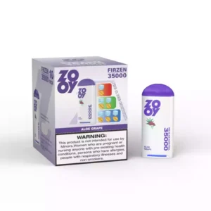 Best Selling Zooy Firzen 35000 Puffs Disposable Vape With 650mAh Battery 10 Plus 10 Dual Mesh Coil Three Color RGB Light Adjustable Ice And Nicotine Levels Type C Rechargeable Wholesale 4