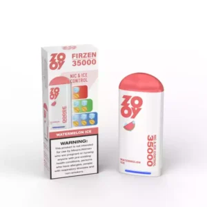 Best Selling Zooy Firzen 35000 Puffs Disposable Vape With 650mAh Battery 10 Plus 10 Dual Mesh Coil Three Color RGB Light Adjustable Ice And Nicotine Levels Type C Rechargeable Wholesale 43