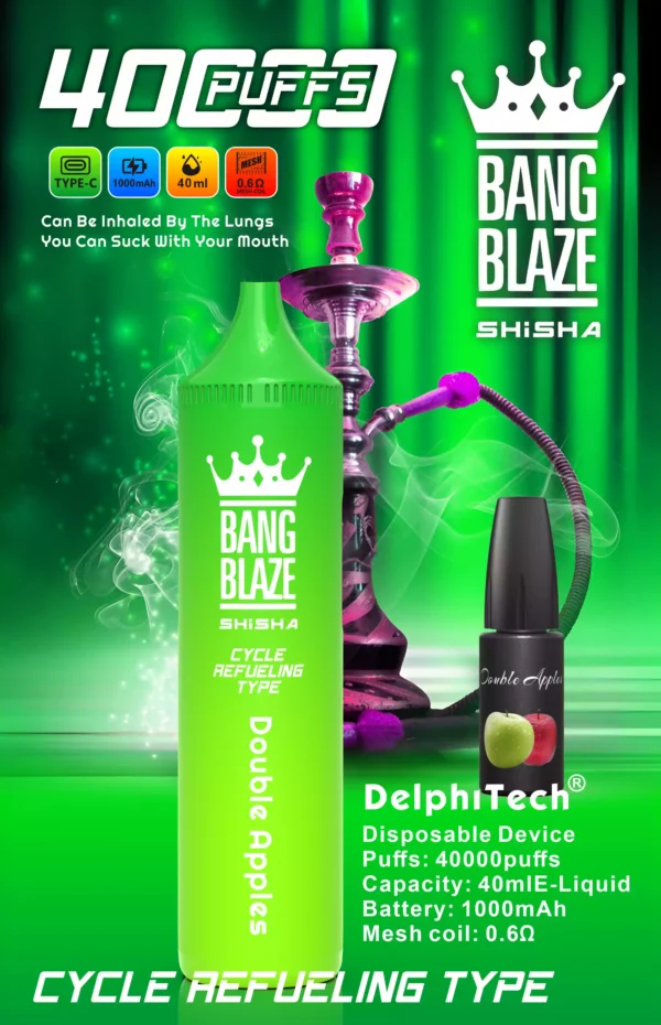 Exclusive Bang Blaze 40000 BK40 Disposable Vape 0 2 5 Nicotine 40ml E liquid and Rechargeable Battery Wholesale Bulk Purchase 10 scaled