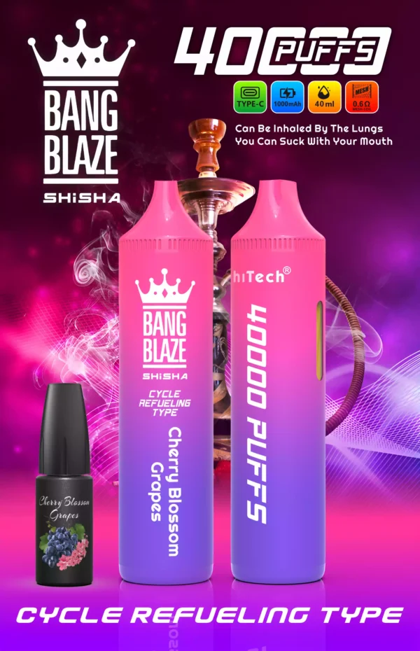 Exclusive Bang Blaze 40000 BK40 Disposable Vape 0 2 5 Nicotine 40ml E liquid and Rechargeable Battery Wholesale Bulk Purchase 9 scaled