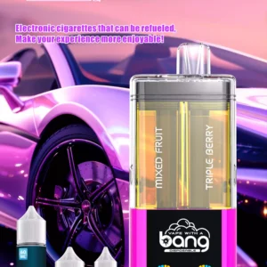 Hot Selling BANG 12 Flavors B50K Disposable Vape Wiht 0% 2% 3% 5% Nicotine 36ml E Liquid 650mAh Battery Wholesale Supplier (6)