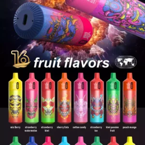 Latest Bang King 13000 B13K Disposable Vape With 23ml E Liquid And 650mAh Rechargeable Battery Wholesale Disposable Vape In 0% 2% 5% Nicotine From Source Factory (9)