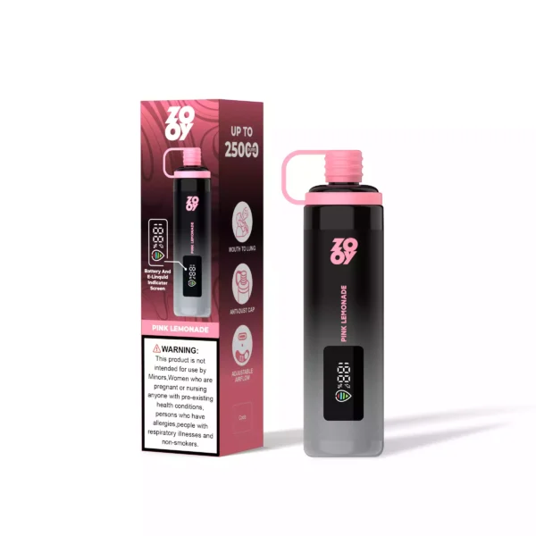 Latest Zooy Sisha 25000 Puffs Disposable Vape with 950mAh Battery 0.5 Mesh Coil Smart Display TYPE C Rechargeable for Bulk Orders 16