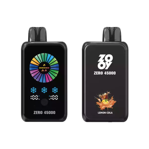 Superior ZOOY ZERO 45000 Puffs Disposable Vape With Built In Smart Display And Nicotine Adjustment Screen Bulk Purchase Wholesale Disposable Vape 4 1