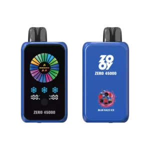 Superior ZOOY ZERO 45000 Puffs Disposable Vape With Built In Smart Display And Nicotine Adjustment Screen Bulk Purchase Wholesale Disposable Vape 5