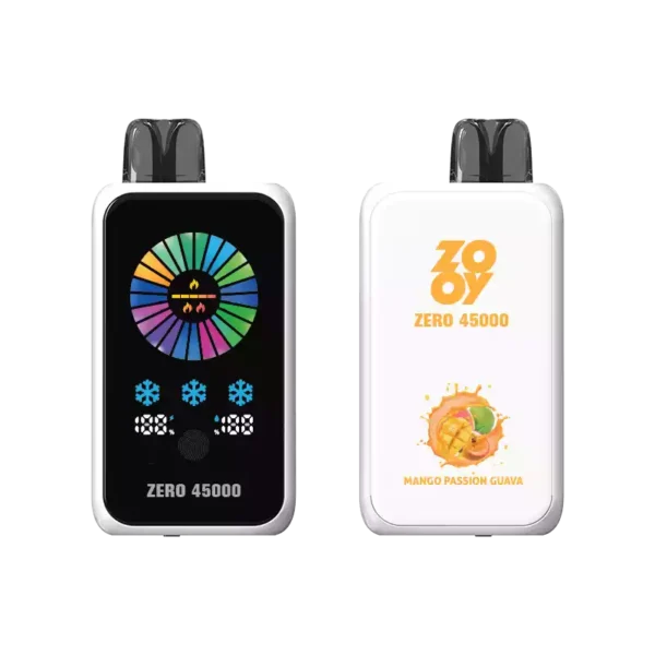 Superior ZOOY ZERO 45000 Puffs Disposable Vape With Built In Smart Display And Nicotine Adjustment Screen Bulk Purchase Wholesale Disposable Vape 9