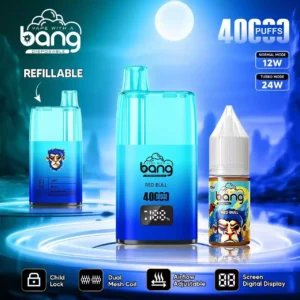 Wholesale BANG 40K B40S Disposable Vape 0 2 3 5 Nicotine 650mAh Battery with Type C for Bulk Buying 5