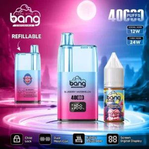 Wholesale BANG 40K B40S Disposable Vape 0 2 3 5 Nicotine 650mAh Battery with Type C for Bulk Buying 7