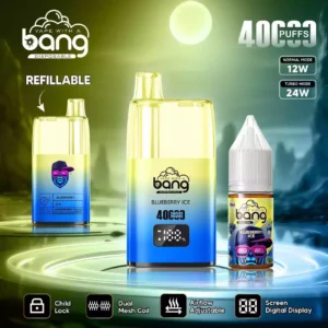 Wholesale BANG 40K B40S Disposable Vape 0 2 3 5 Nicotine 650mAh Battery with Type C for Bulk Buying 8